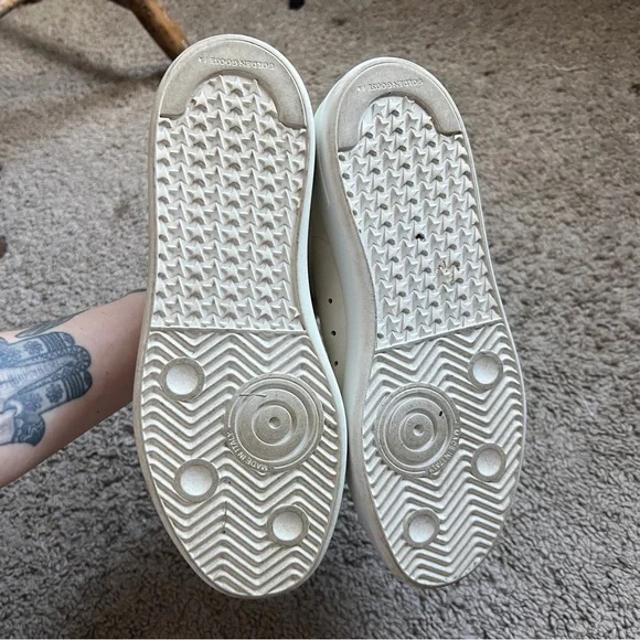$610 Golden Goose bio-based Purestar white star and heel tab Sneaker sz 39/8/8.5 - Picture 6 of 10